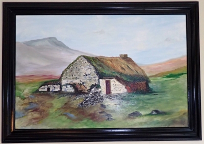 Cottage Ruin. Wicklow Mts. Ireland